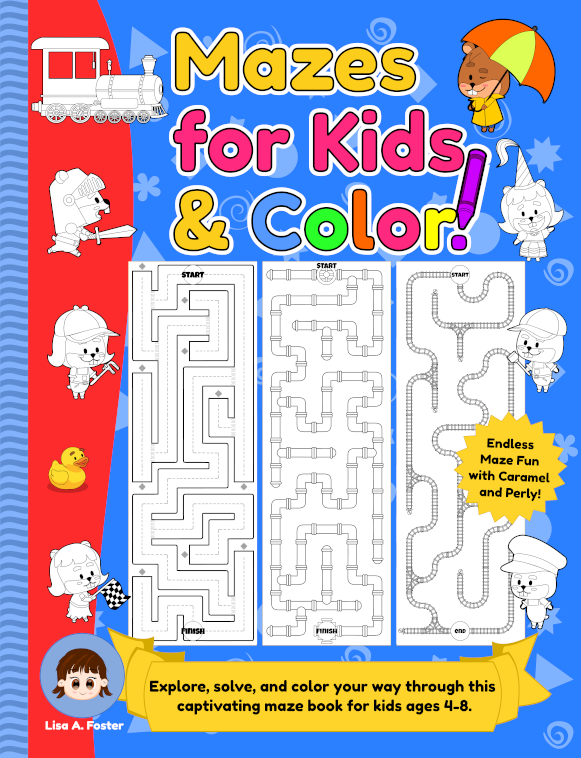 Maze for Kids & Color!